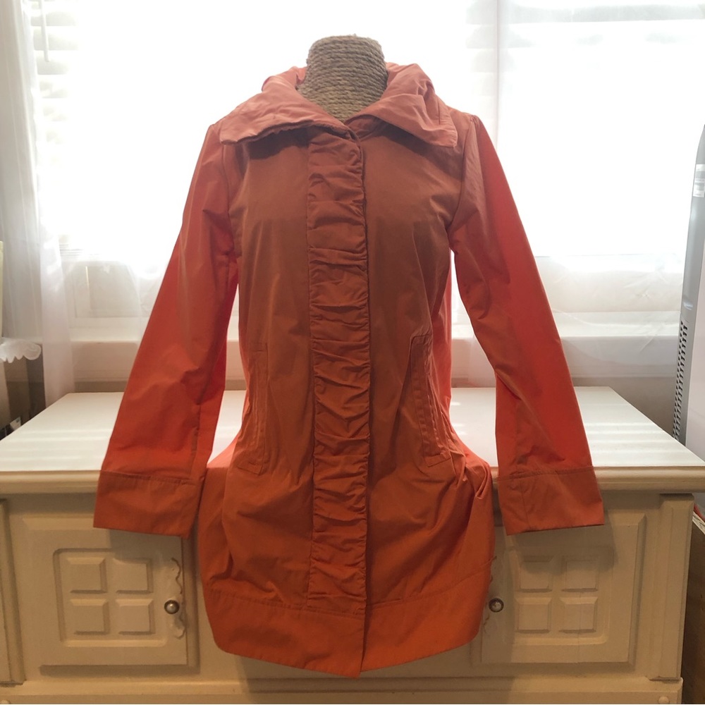 NWOT Orange Raincoat